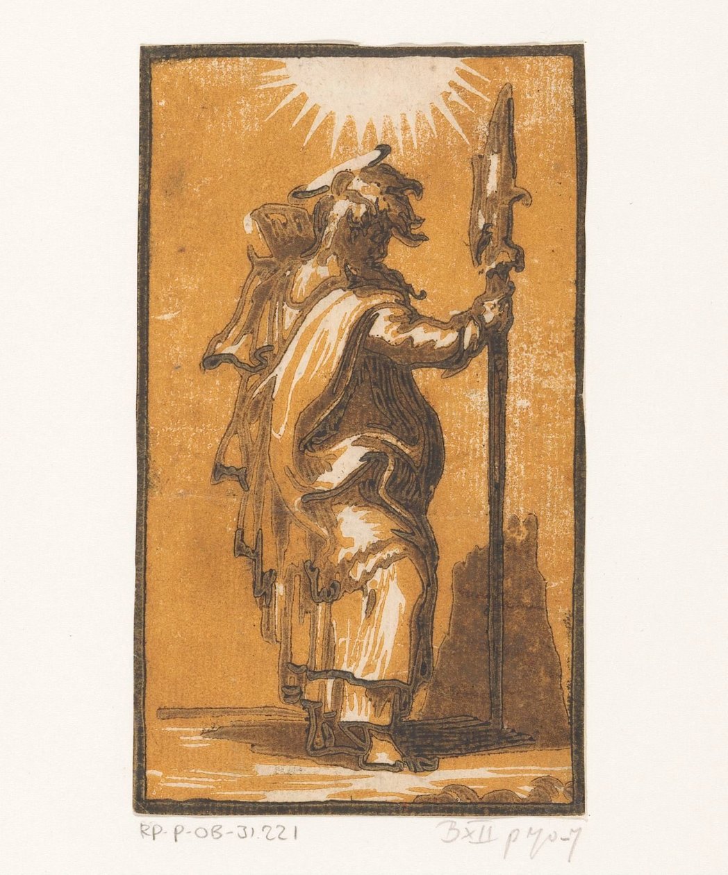 Heiliger Matthäus von Antonio da Trento (attributed to)