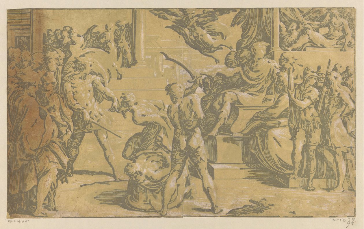 Martyrium der Heiligen Petrus und Paulus von Antonio da Trento