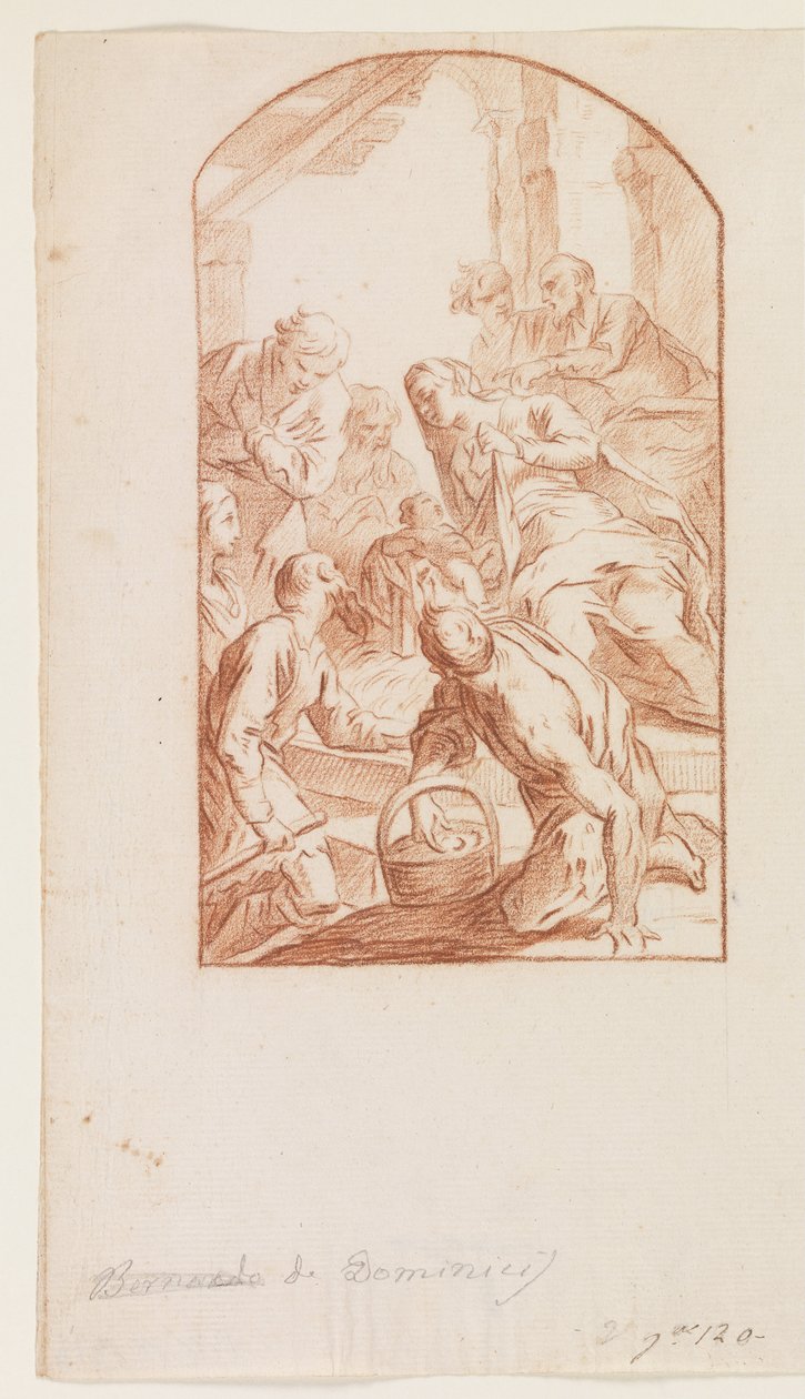 Die Anbetung der Hirten von Antonio di Dominici