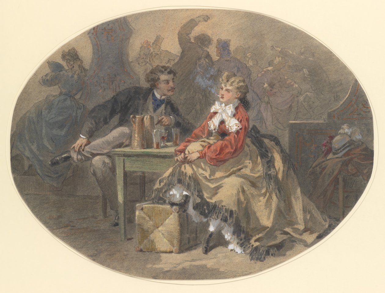 Un Mari Pour Rire, n.d. von Antony Paul Emile Morlon