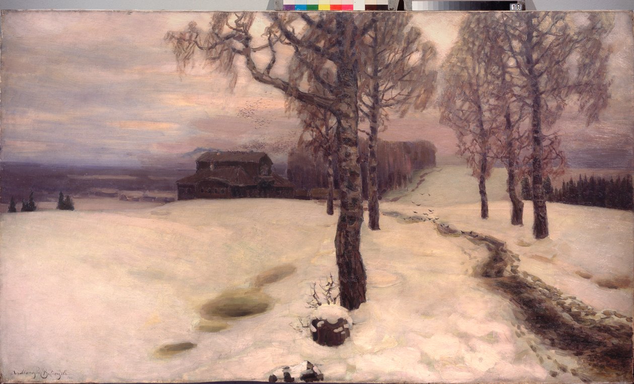Ein Hauch von Frühling von Apollinari Mikhailovich Vasnetsov