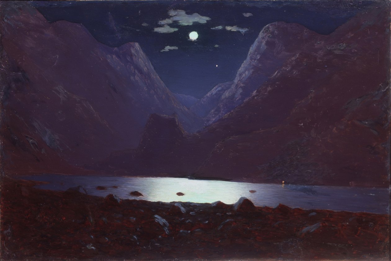 Die Darial-Schlucht von Arkhip Ivanovich Kuindzhi