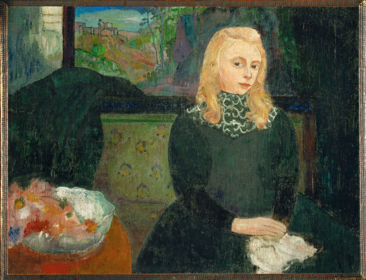 Gabrielle Vien als junges Mädchen von Armand Seguin