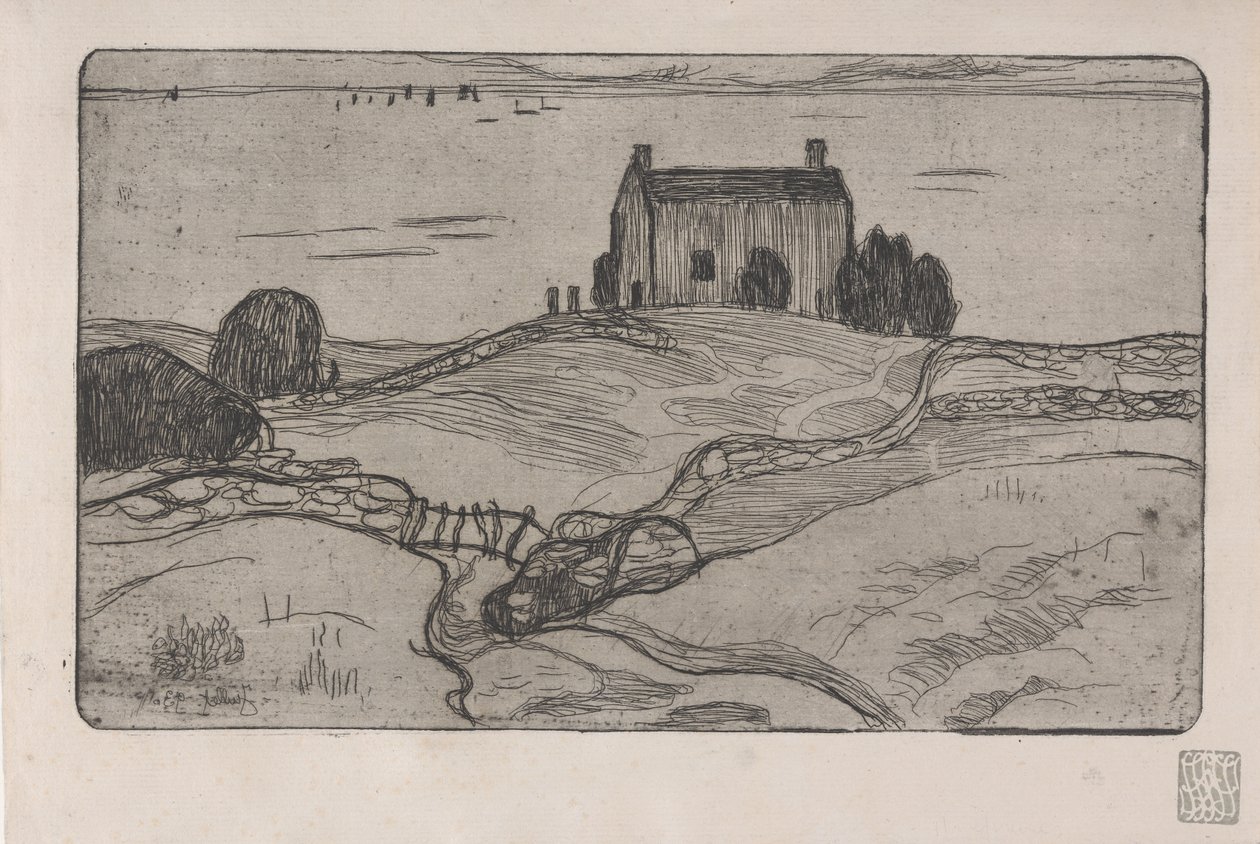La Maison du Pendu (Das Haus des Gehängten) 1893 von Armand Séguin