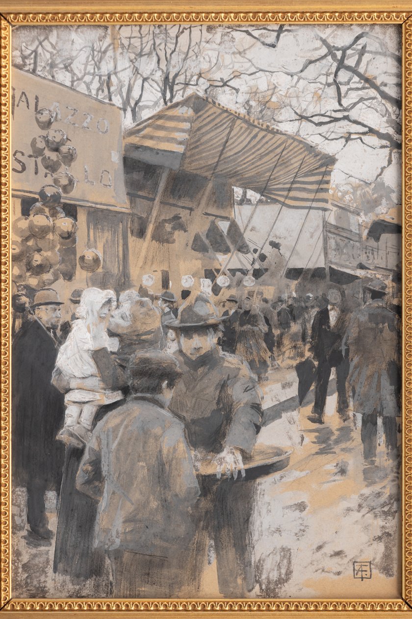 Auf dem Markt von Arnaldo Ferraguti