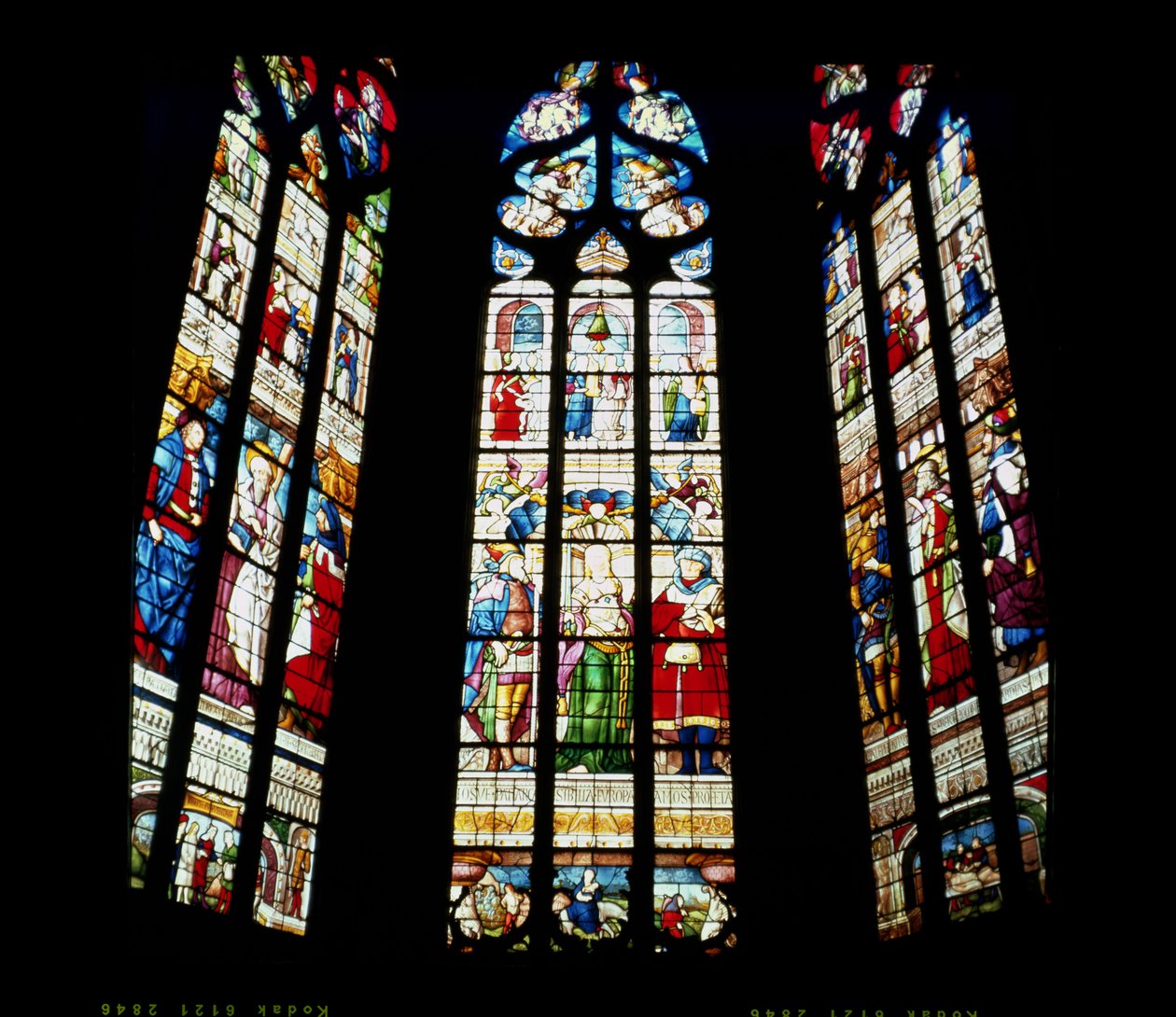 Lanzettenfenster aus der Apsis, 1513 von Arnaud de Moles