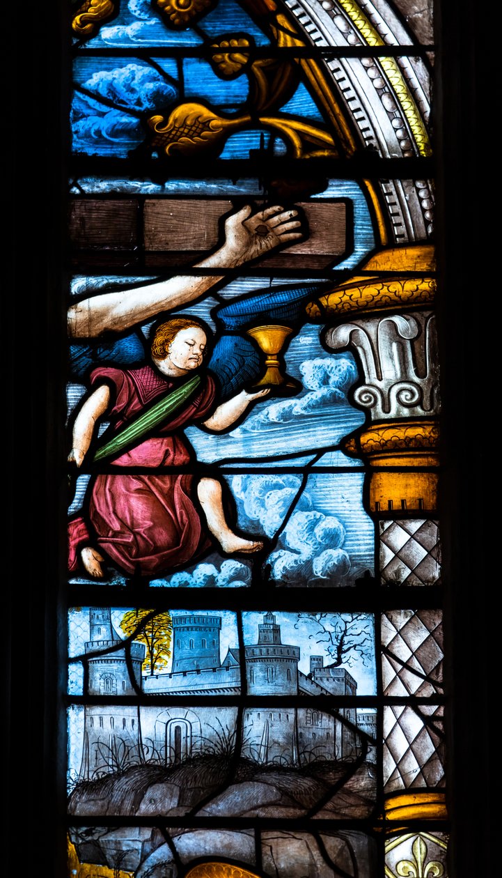 Kathedrale Sainte-Marie, Auch, Gers, 2018 (Buntglasfenster) von Arnaud de Moles