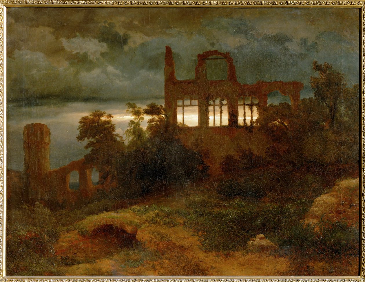 Burgruine von Arnold Böcklin