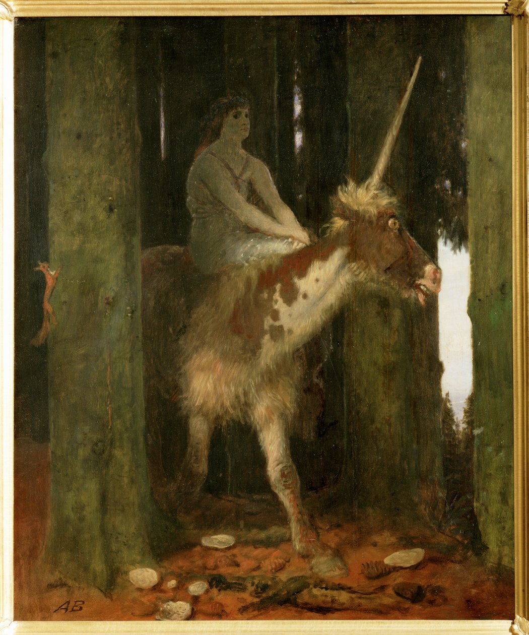 Waldesstille von Arnold Böcklin
