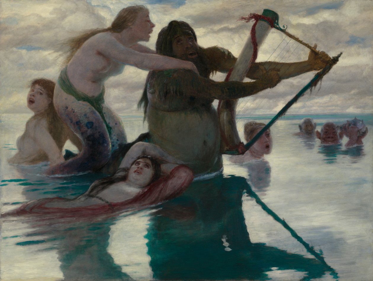 Im Meer von Arnold Böcklin