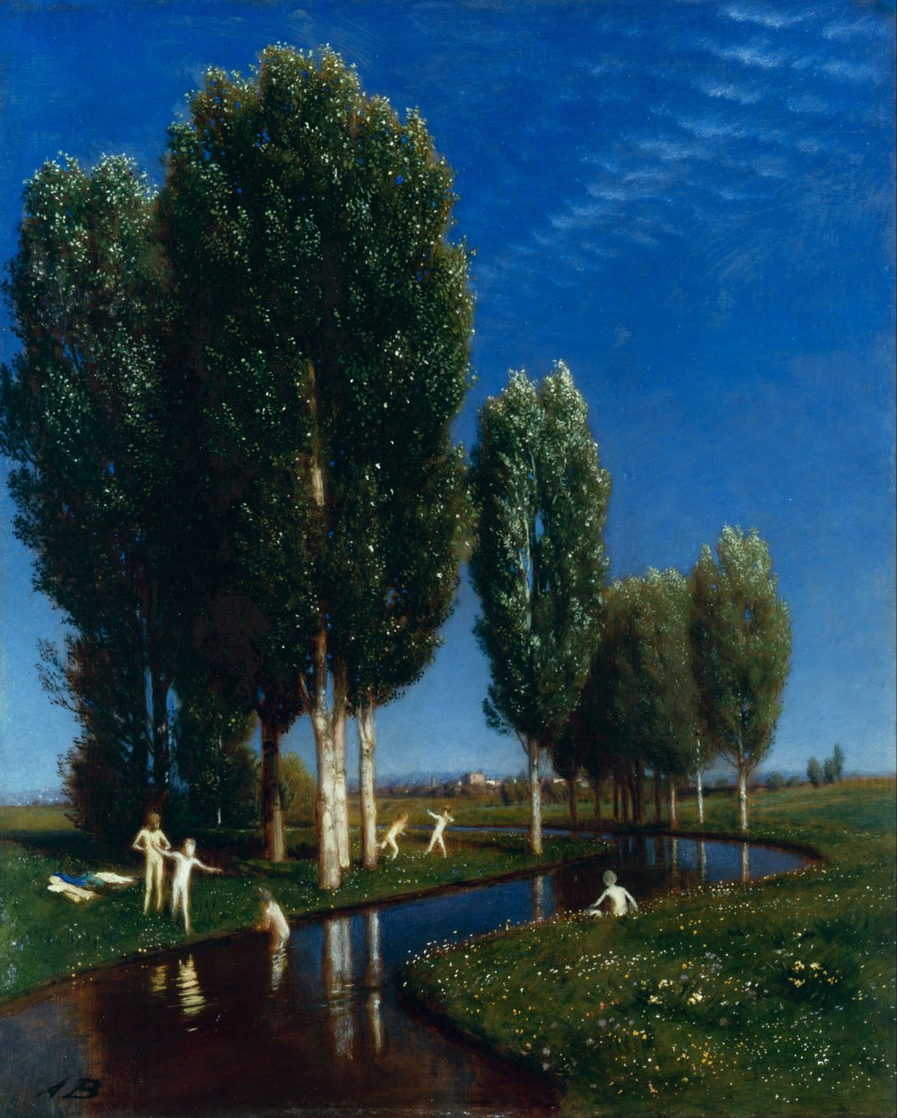 Der Sommertag von Arnold Böcklin
