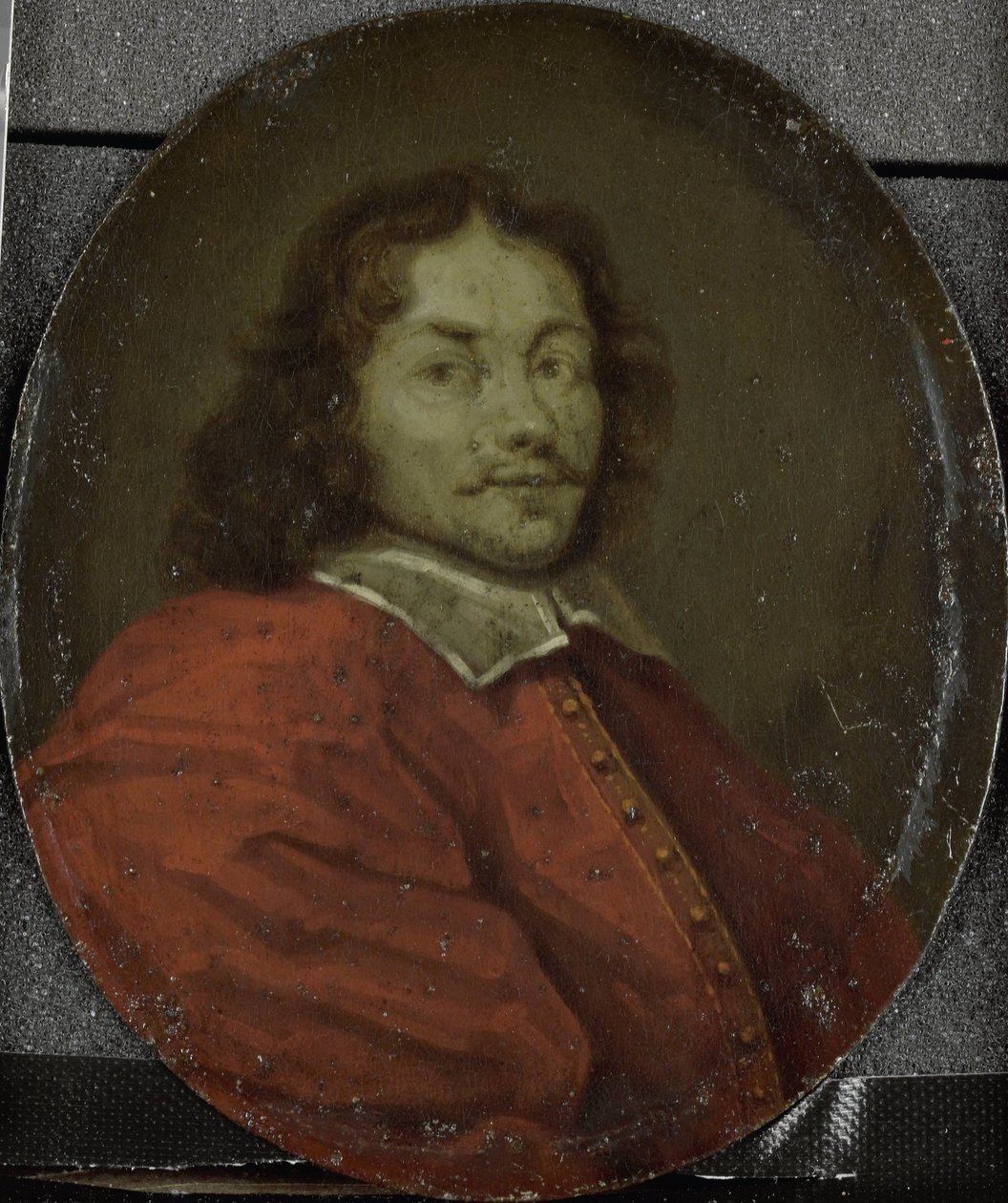 Porträt von Matthijs Gansneb, genannt Tengnagel, Dichter in Amsterdam von Arnoud van Halen