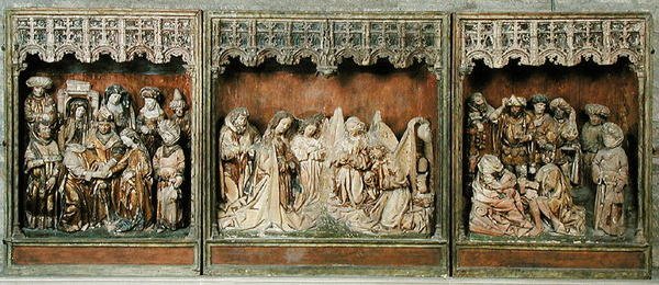 Altarbild, aus Kalkar, Niederrhein, ca. 1483 von Arnt von Zwolle