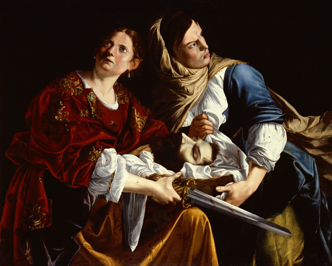 Judith und ihre Magd mit dem Kopf des Holofernes von Artemisia Gentileschi