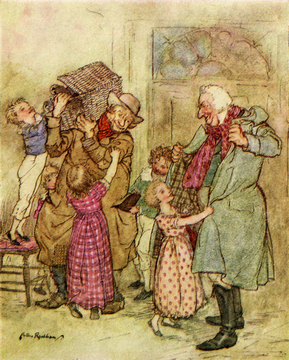 Eine Weihnachtsgeschichte von Arthur Rackham