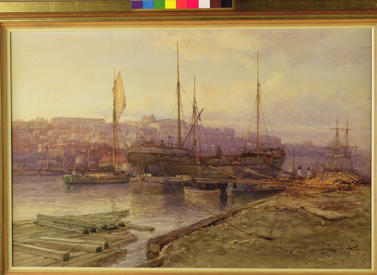 Bristol Docks, 1896 von Arthur Wilde Parsons