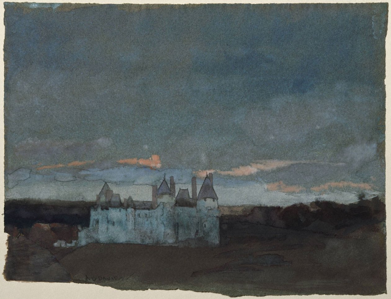 Château de Langeais, Touraine von Arthur Bowen Davies