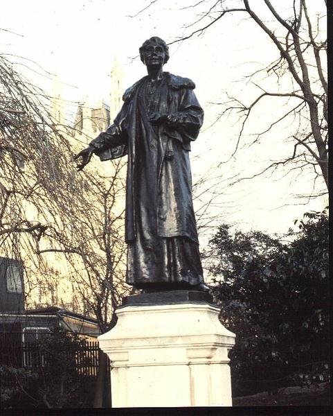 Statue von Emmeline Pankhurst (1857-1928) 1930 von Arthur George Walker