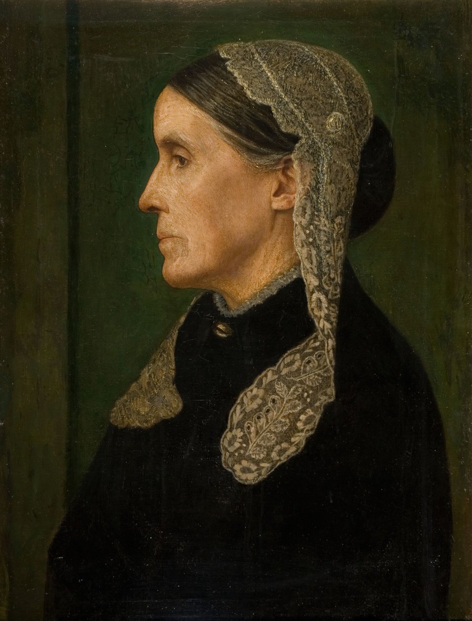 Porträt von Mrs. Henry Gaskin, Mutter des Künstlers, 1888 von Arthur Joseph Gaskin