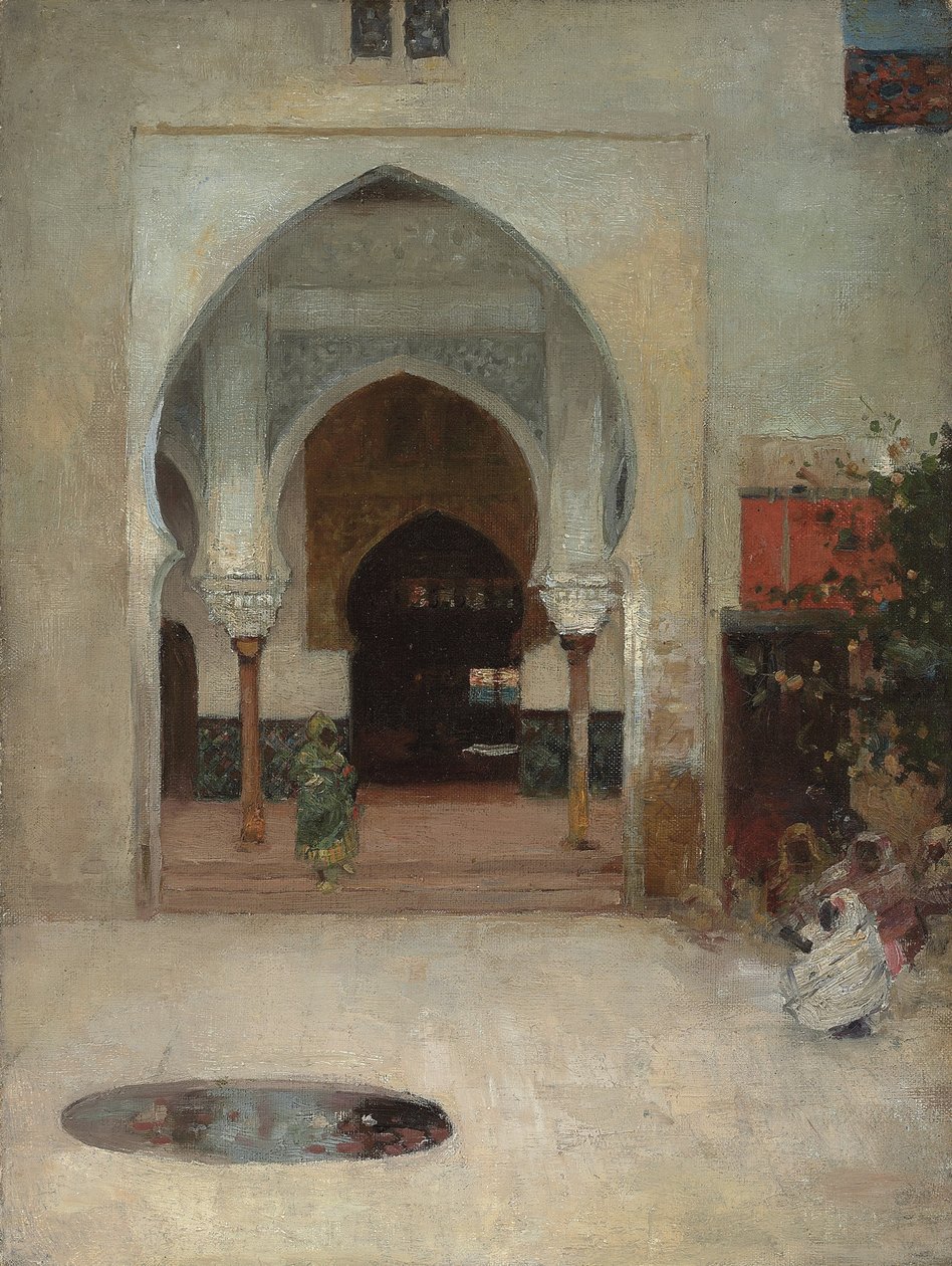 Studie für "An der Tür des Serails", ca. 1890 von Arthur Melville