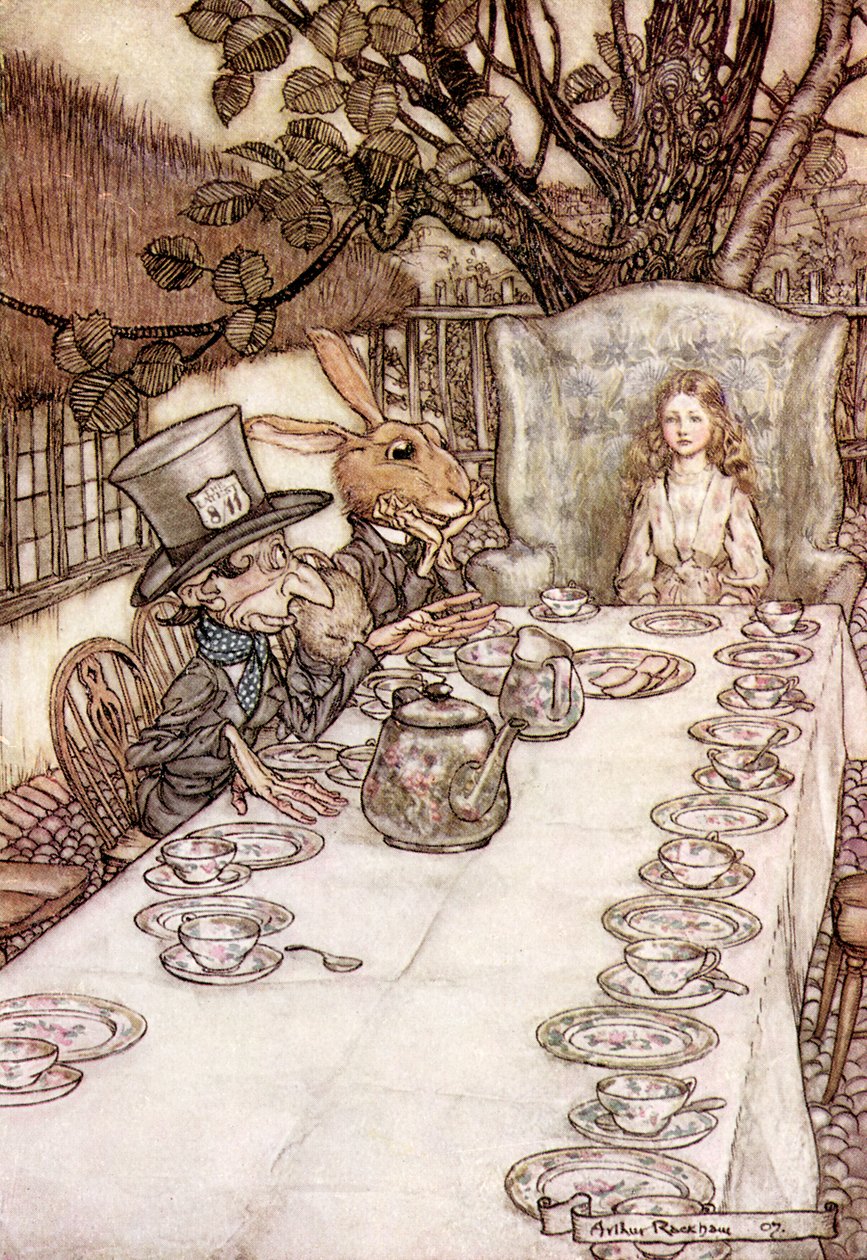 Alice im Wunderland von Lewis Carroll von Arthur Rackham