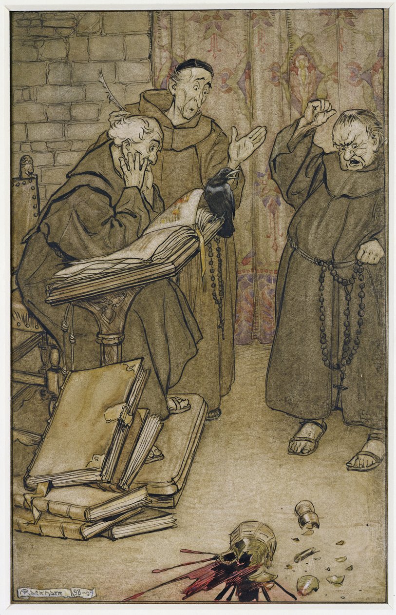 Wenn jemand log oder wenn jemand fluchte von Arthur Rackham