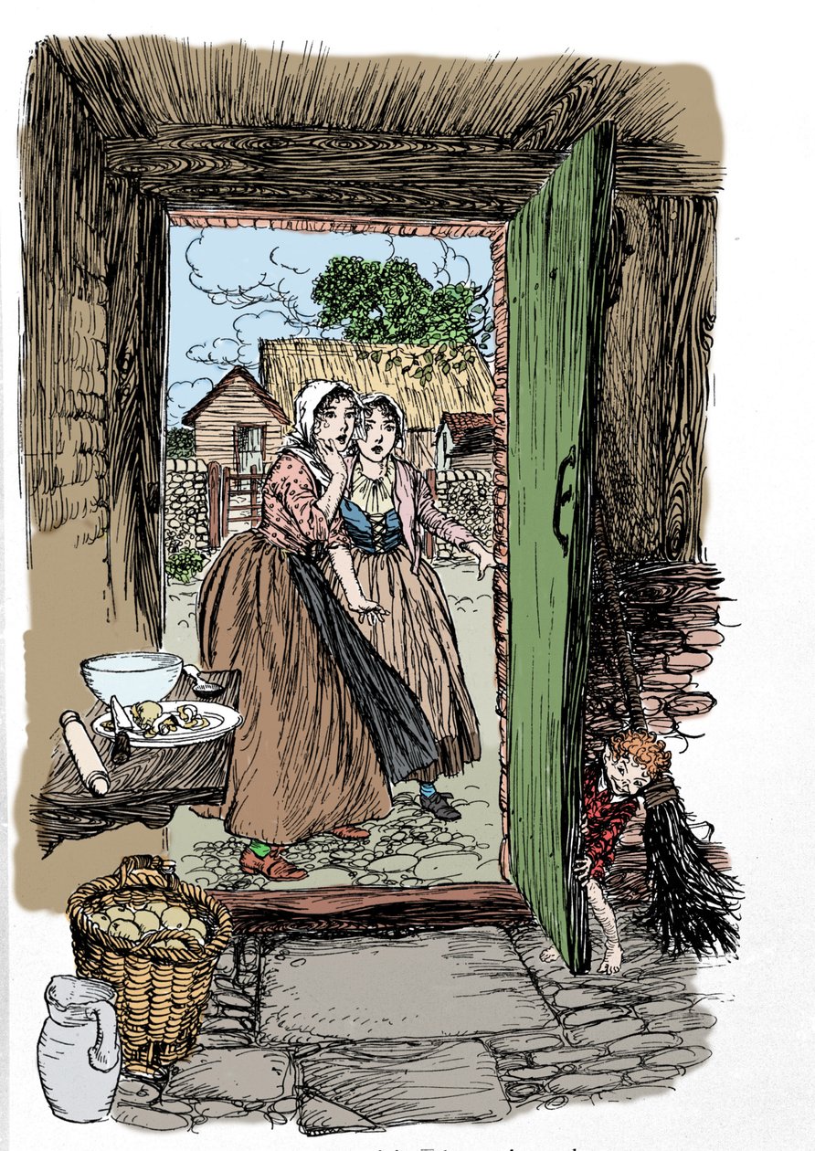 Illustration von Arthur Rackham für Ein Sommernachtstraum von William Shakespeare von Arthur Rackham