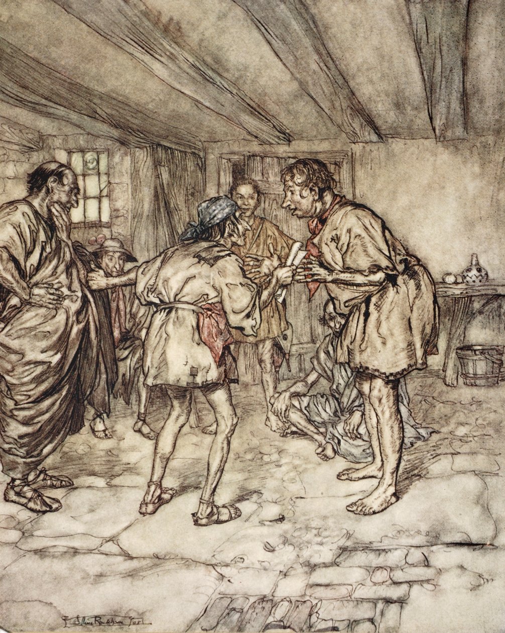 Lass mich auch den Löwen spielen, Illustration aus 