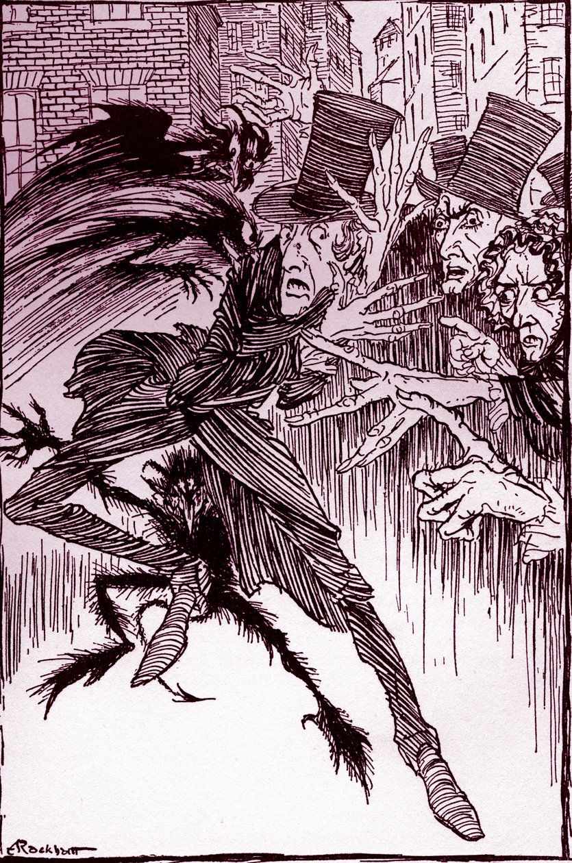 Der Dämon der Perversität von Arthur Rackham