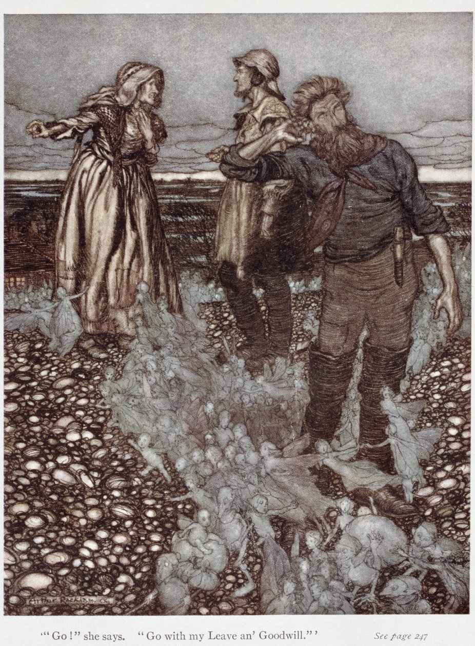 Die Witwe Whitgift und ihre Söhne, aus 