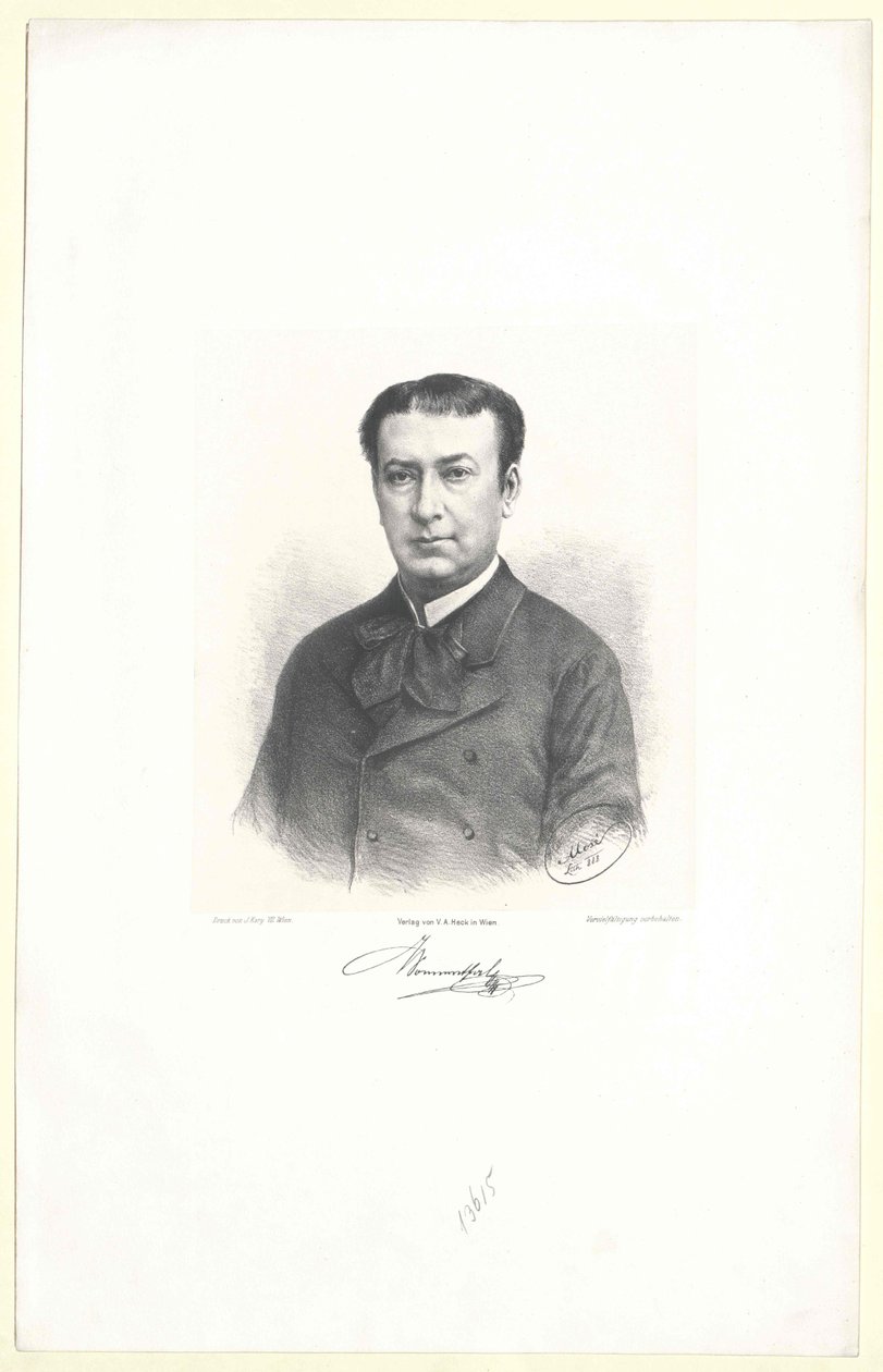 Adolf von Sonnenthal von Artist Unknown