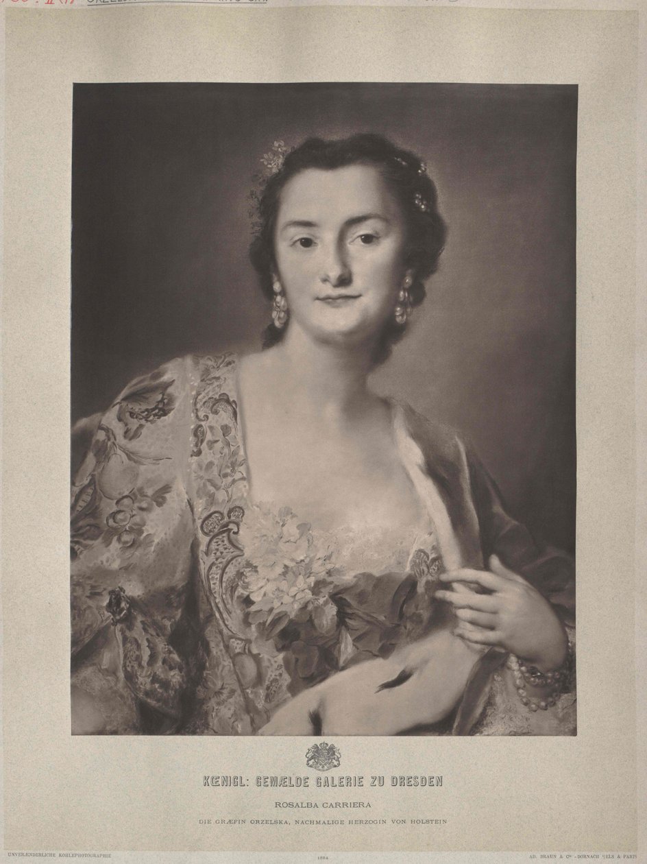 Anna Caroline Gräfin Orzelska von Artist Unknown
