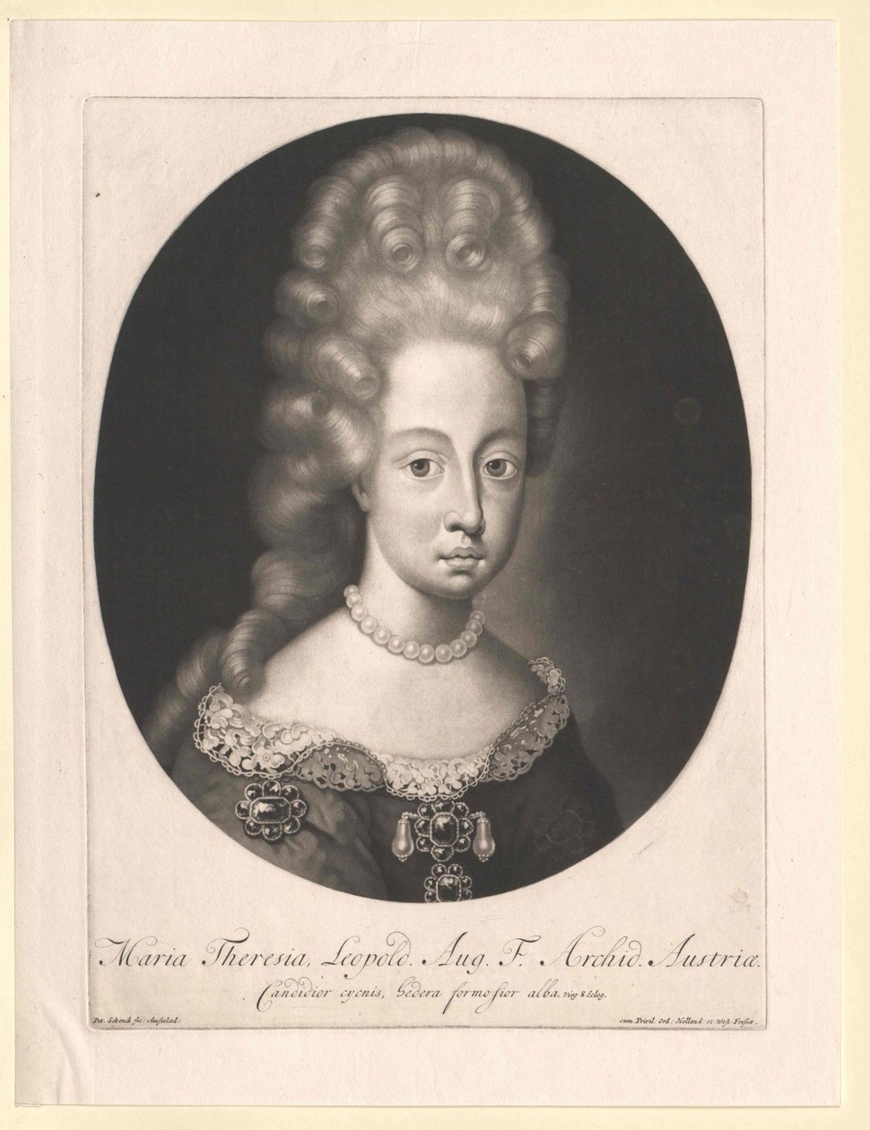 Erzherzogin von Österreich Therese von Artist Unknown
