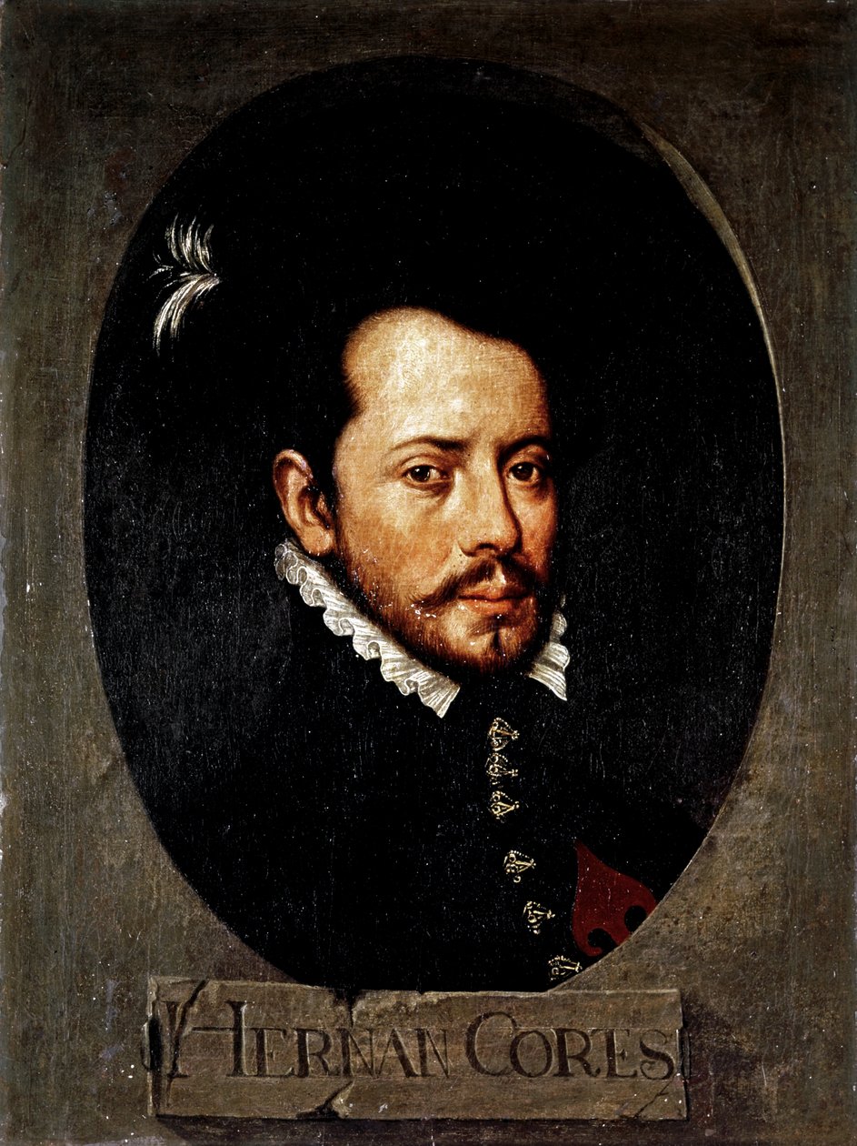 CORTES Hernan (1485-1547). Spanischer Eroberer von Mexiko von Artist Unknown