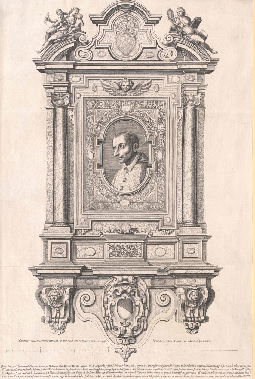 Carlo Borromeo (Druck) von Artist Unknown