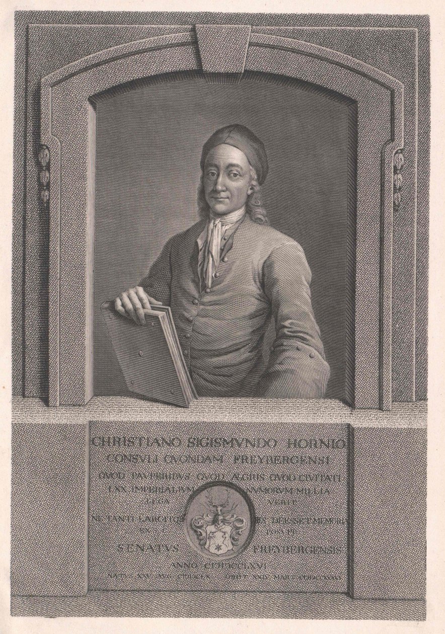 Christian Sigismund Horn von Artist Unknown