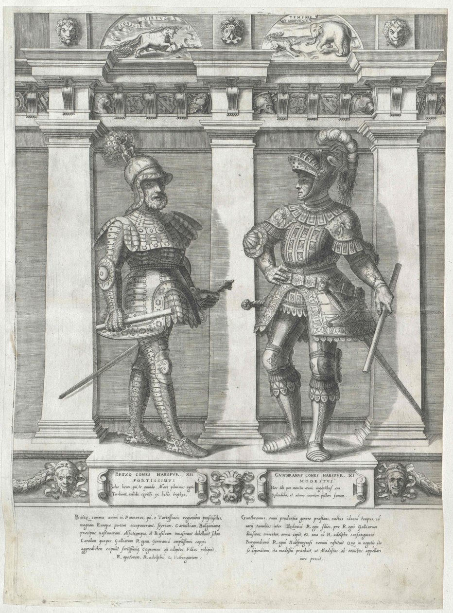 Graf von Habsburg Guntram der Reiche von Artist Unknown