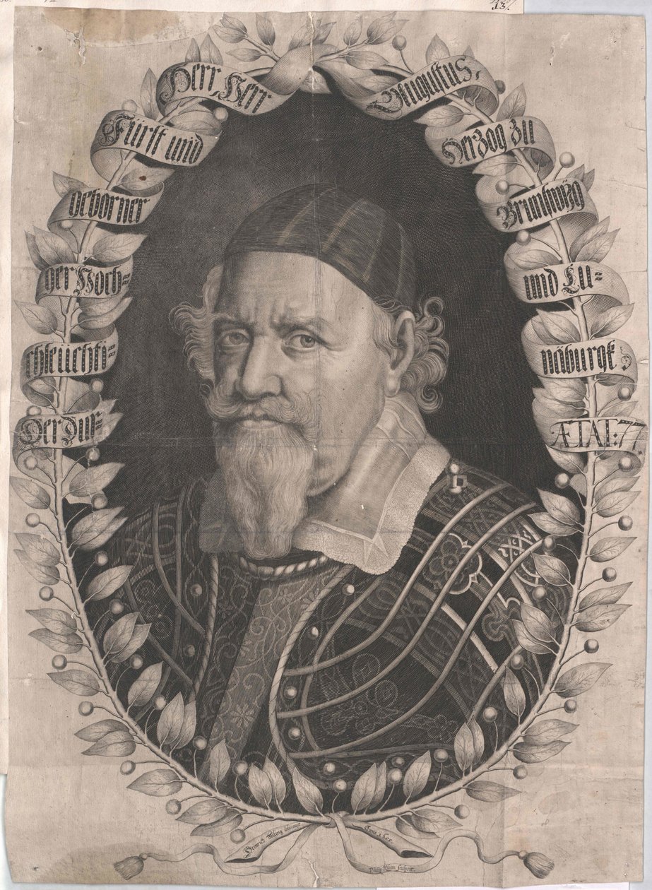 Herzog von Braunschweig-Wolfenbüttel August der Jüngere von Artist Unknown