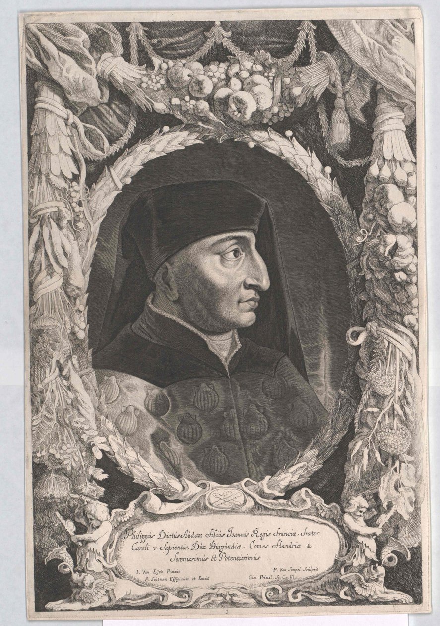 Herzog von Burgund Philipp II. der Kühne von Artist Unknown