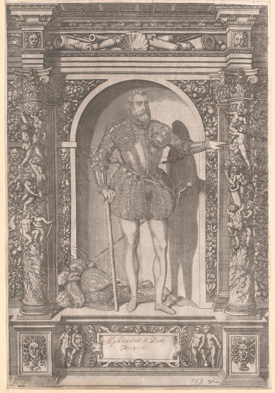 Herzog von Modena und Ferrara Alphons II. d