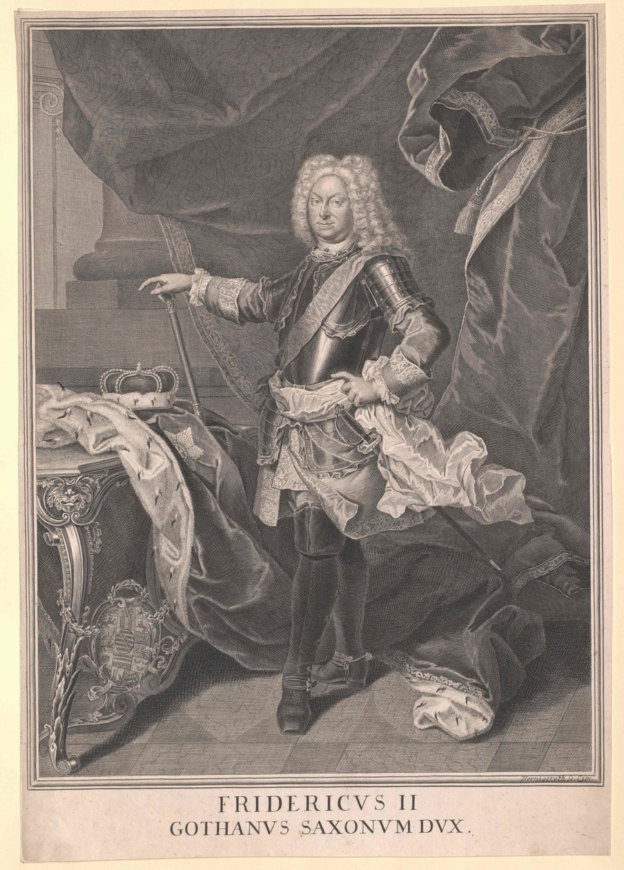 Herzog von Sachsen-Gotha Friedrich II von Artist Unknown