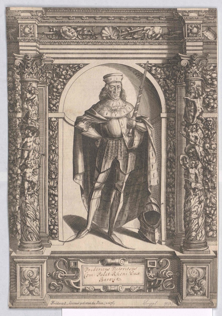 Kurfürst von der Pfalz Friedrich I der Siegreiche von Artist Unknown