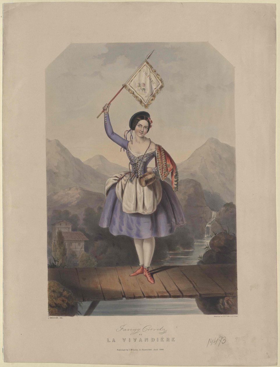 Fanny Cerito von Artist Unknown