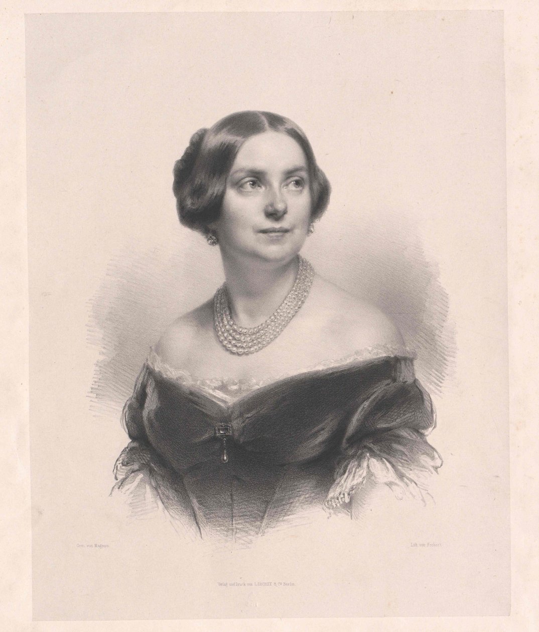 Henriette Gertrude Walpurgis Sontag von Artist Unknown