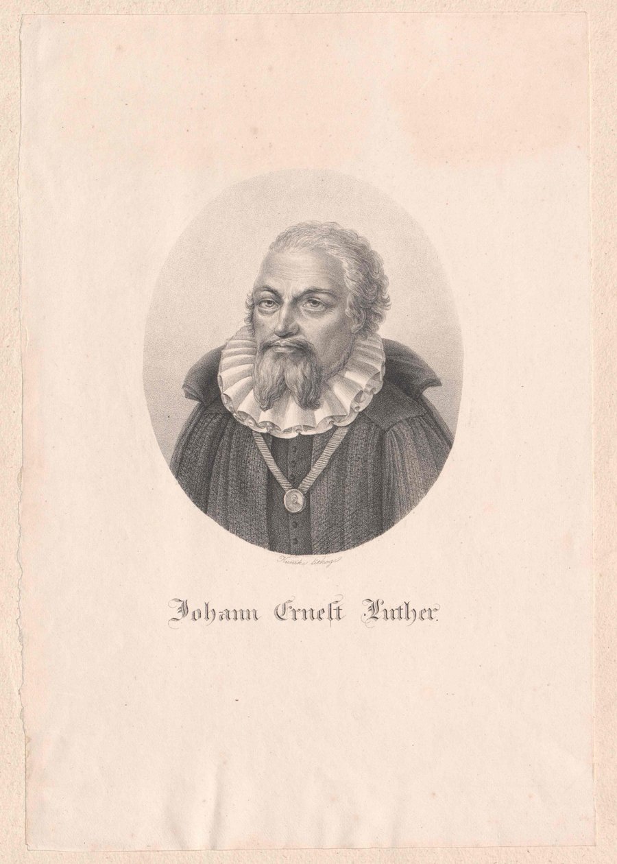 Johann Ernst Luther von Artist Unknown