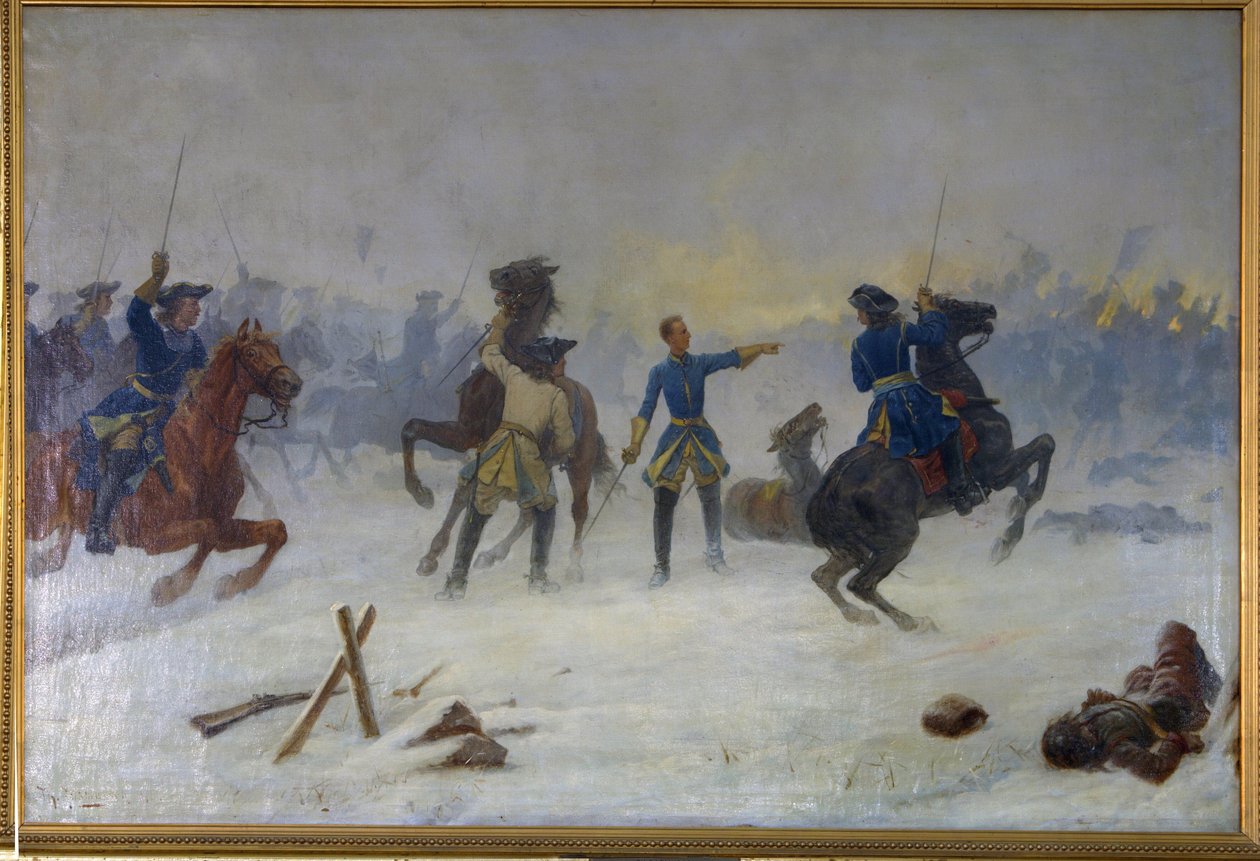 König Karl XII. von Schweden von Artist Unknown