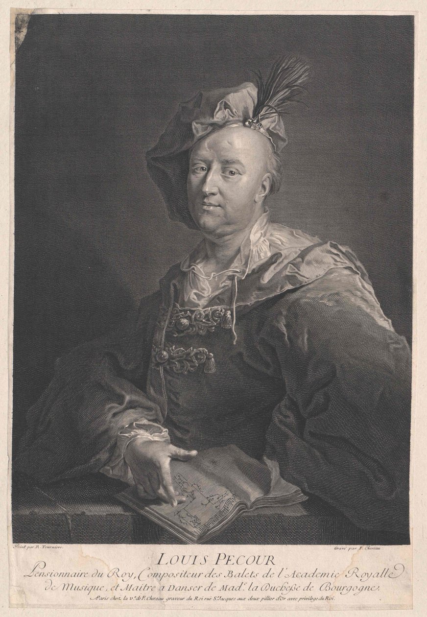 Louis Pecour von Artist Unknown