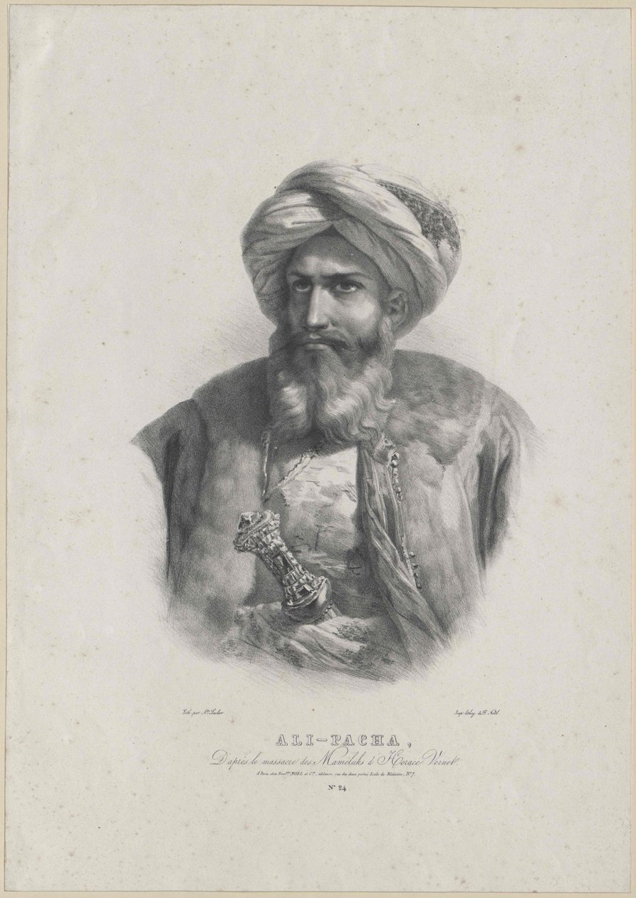 Mehemed Ali Pascha (Druck) von Artist Unknown