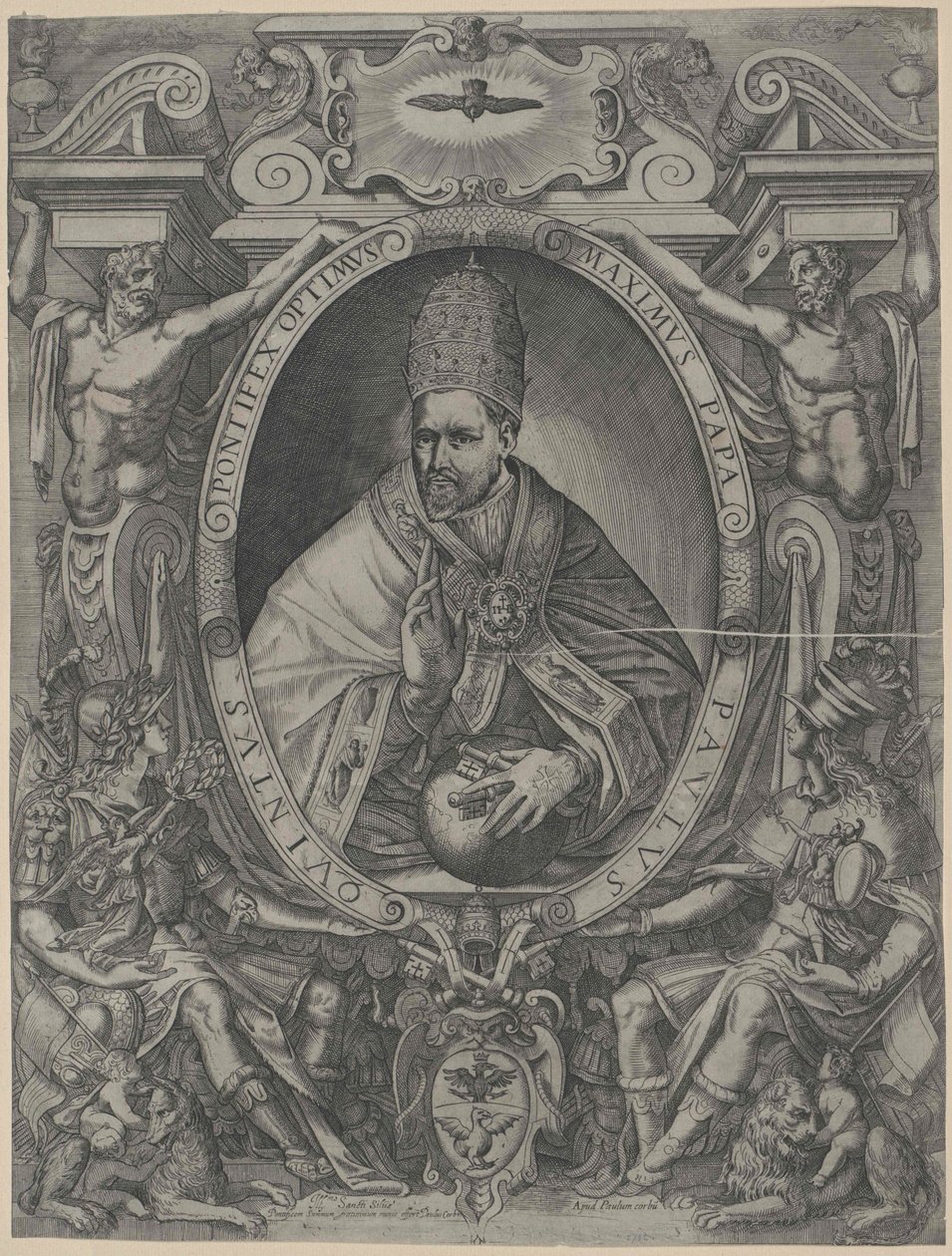 Papst Paul V. von Artist Unknown