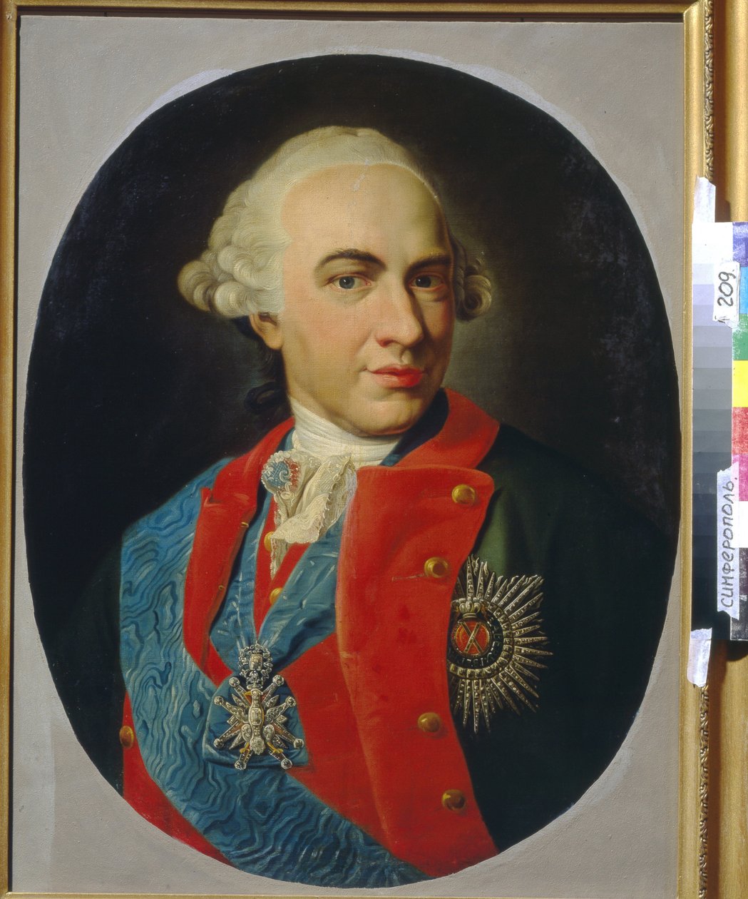 Porträt von Graf Kirill Razoumovski (1728-1803) von Artist Unknown